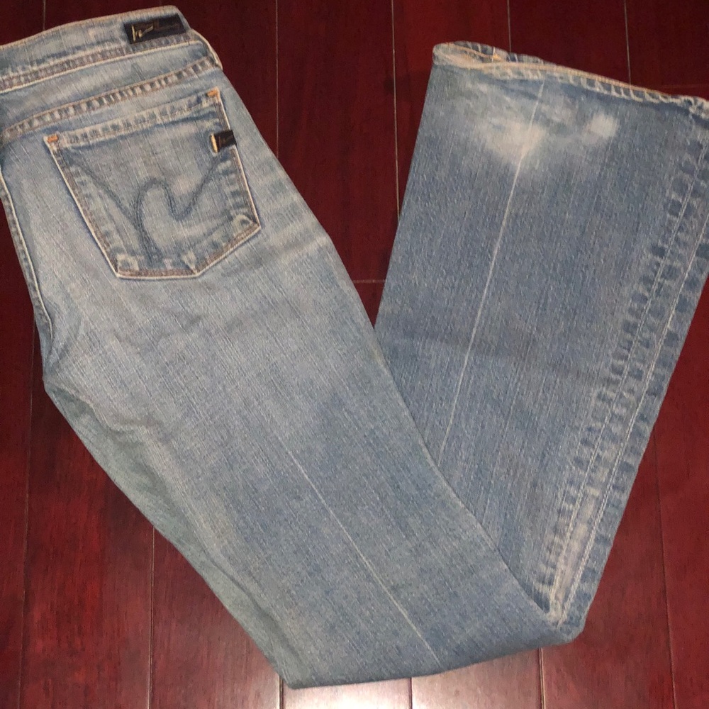 Citizen of Humanity Low Waist Flare Jeans sz26 - Picture 1 of 7